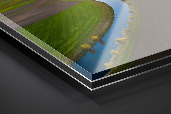 Acrylic Glass | Autumn sunset at the Marienburg Castle