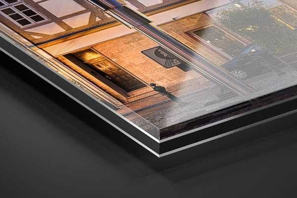 Acrylic Glass | Old town of Hannover at night