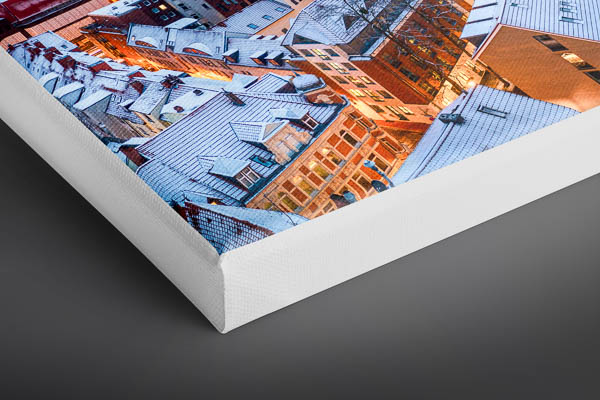 Leinwand | Winterliche Skyline von Hannover
