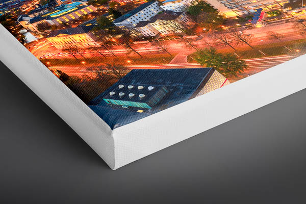 Leinwand | Skyline von Hannover bei Nacht