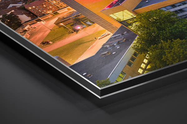 Metal Print - Sunset skyline of Hannover