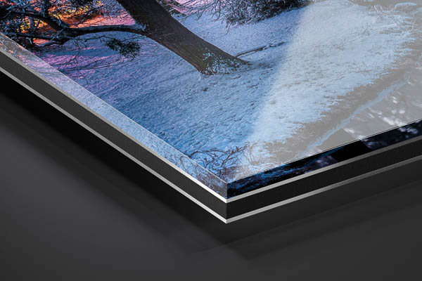 Acrylic Glass | Winter sunrise in Hannover