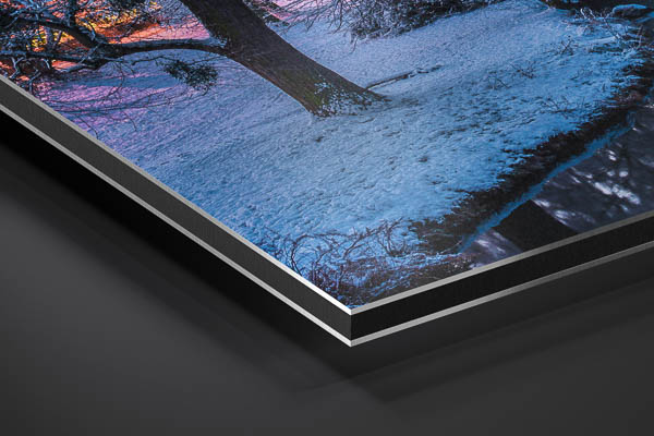 Metal Print | Winter sunrise in Hannover
