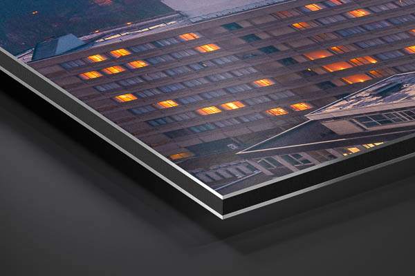 Metal Print - Aerial view of the Town Hall of Hannover