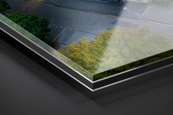 Acrylic Glass | Aerial view of the Town Hall of Hannover