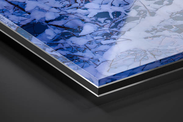 Acrylic Glass - Town Hall of Hannover in winter