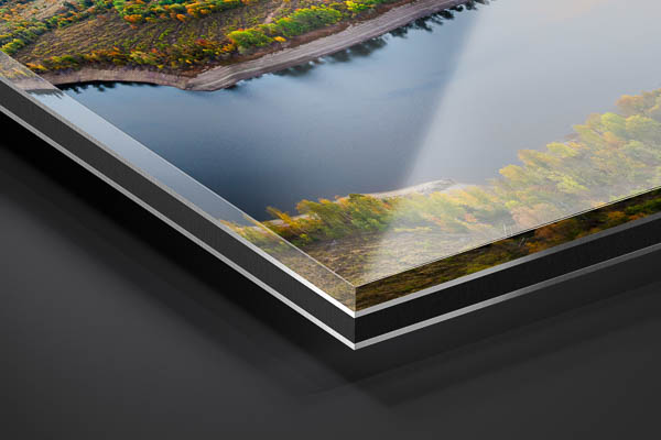 Acrylic Glass | Aerial view of Rotestein in Harz