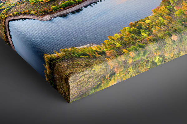 Canvas | Aerial view of Rotestein in Harz