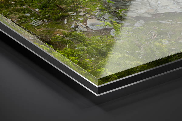 Acrylglas | Schnarcherklippen im Harz zum Sonnenuntergang