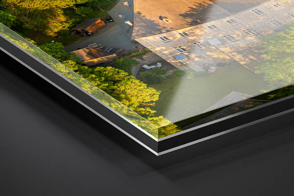 Acrylic Glass | Panorama of Stiege Castle in Harz
