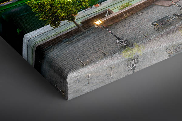 Canvas | Bridge gate in Heidelberg