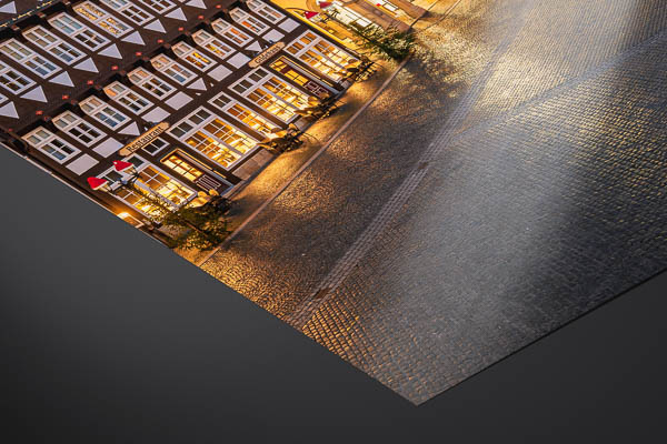 Fine Art Print | Market square and Town Hall of Hildesheim