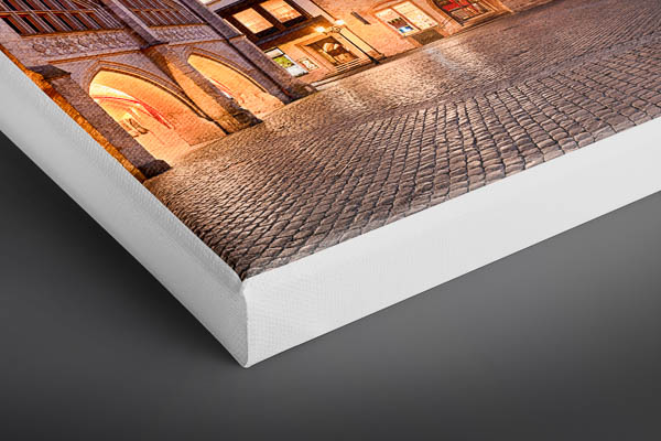 Canvas | Panorama of the market square of Hildesheim