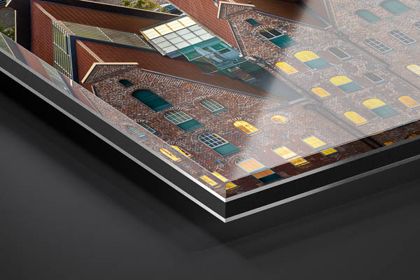 Acrylic Glass | Holstentor in Lübeck at night