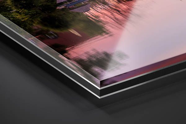 Acrylic Glass | Sunset in Lübeck
