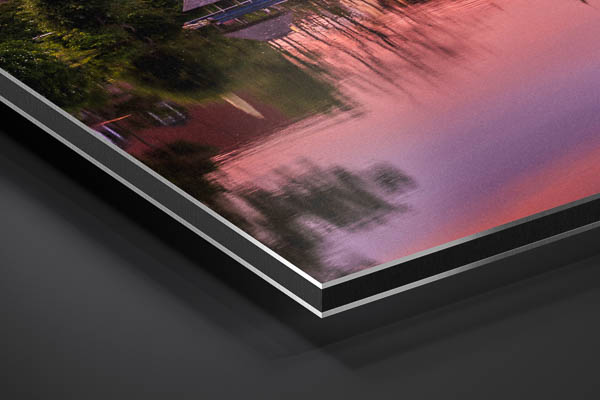 Metal Print | Sunset in Lübeck