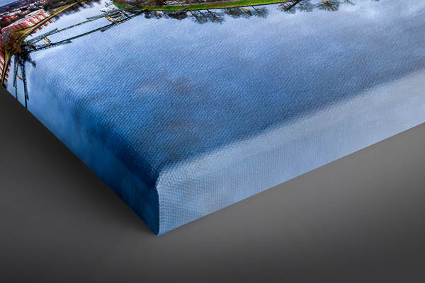 Canvas | Seven church towers of Lübeck