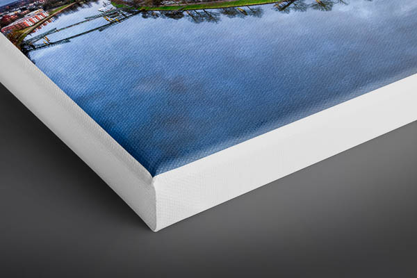 Canvas | Seven church towers of Lübeck