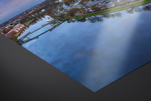 Fine Art Print | Seven church towers of Lübeck