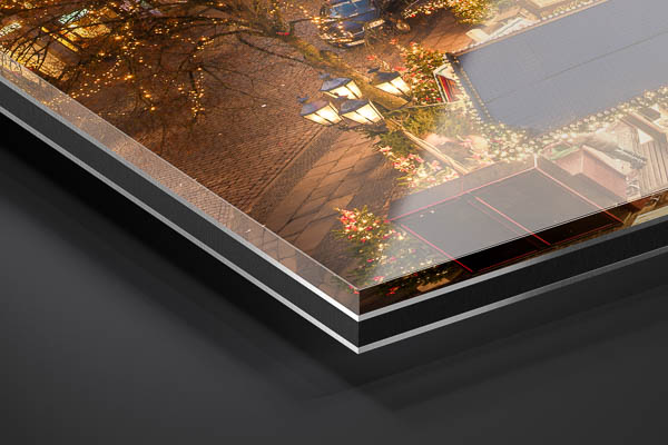 Acrylic Glass | Christmas market in Lüneburg