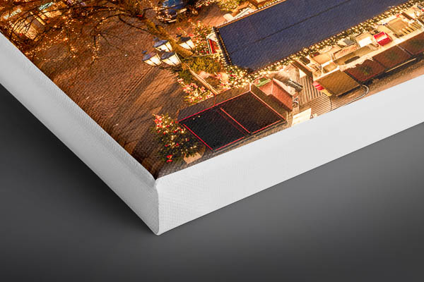 Canvas | Christmas market in Lüneburg