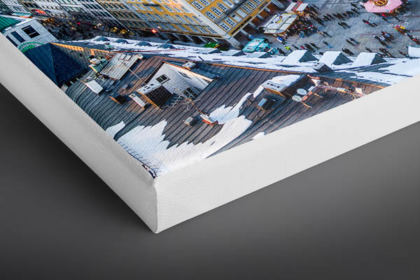Canvas | Panorama of Marienplatz in Munich