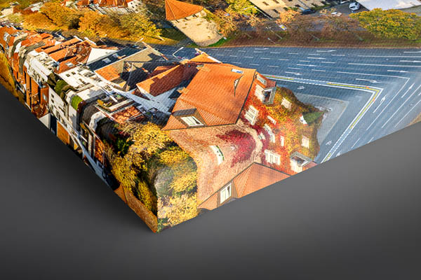 Leinwand | Panorama der Altstadt von Osnabrück