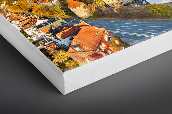 Leinwand | Panorama der Altstadt von Osnabrück