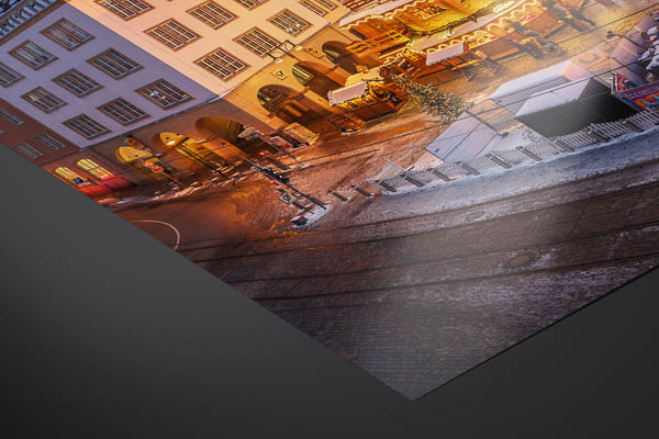 Kunstdruck / Poster | Weihnachtsmarkt in Rostock