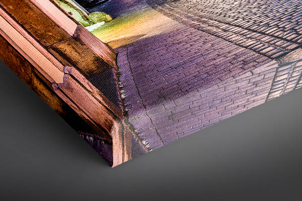 Canvas | Rothenburg ob der Tauber on a winter night