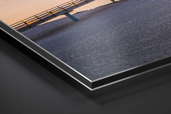 Metal Print | Sunset at the Sellin Pier