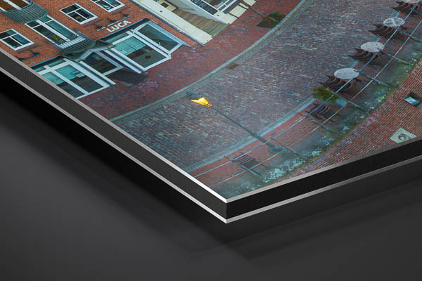 Metal Print | Historic harbor in Stade