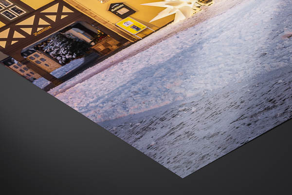 Kunstdruck / Poster | Rathaus von Wernigerode im Winter