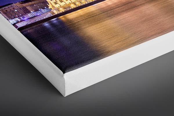 Leinwand | Parlamentsgebäude in Budapest bei Nacht