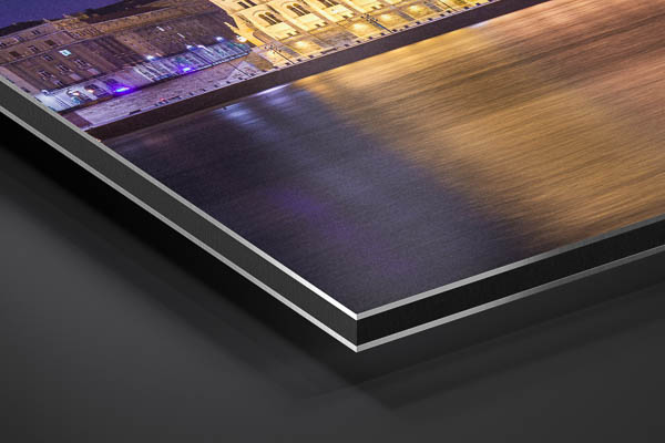 Alu-Dibond | Parlamentsgebäude in Budapest bei Nacht