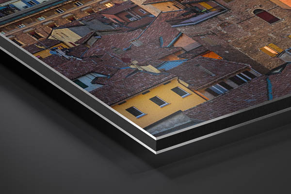 Alu-Dibond | Nächtliche Skyline von Bologna