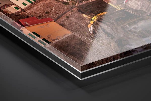 Acrylglas | Abends in Vernazza in Cinque Terre