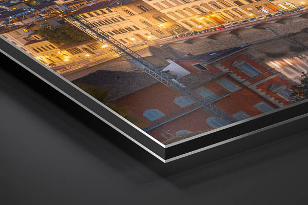 Alu-Dibond | Skyline von Florenz zum Sonnenuntergang