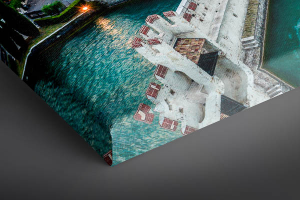 Canvas | Scaliger Castle in Sirmione on Lake Garda