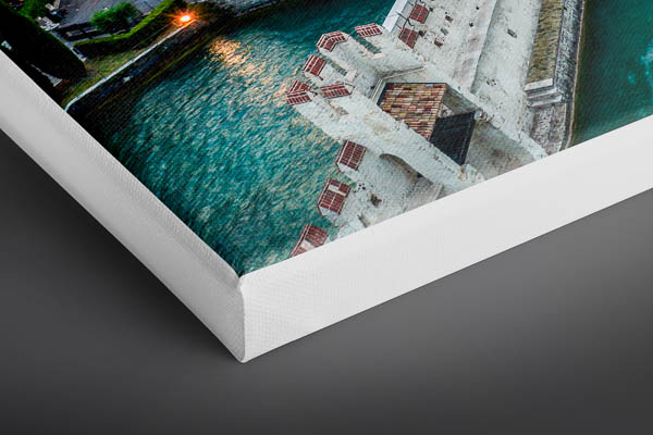 Canvas | Scaliger Castle in Sirmione on Lake Garda
