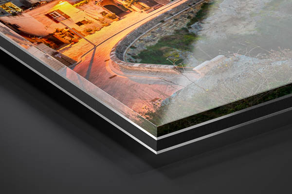 Acrylic Glass | Sunset in Matera