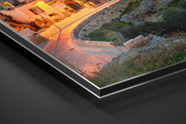 Metal Print | Sunset in Matera