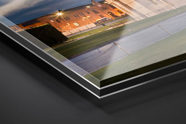 Acrylic Glass | Leaning Tower of Pisa at night