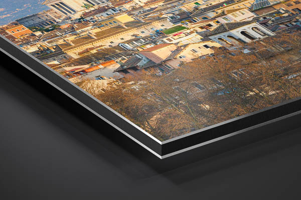 Metal Print | Historic skyline of Rome