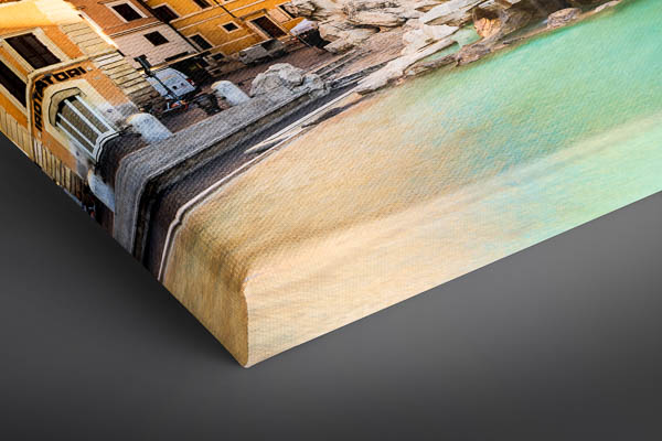 Canvas - Trevi Fountain in Rome