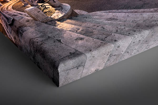 Leinwand | Trevi-Brunnen in Rom bei Nacht