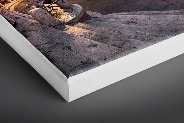 Leinwand | Trevi-Brunnen in Rom bei Nacht