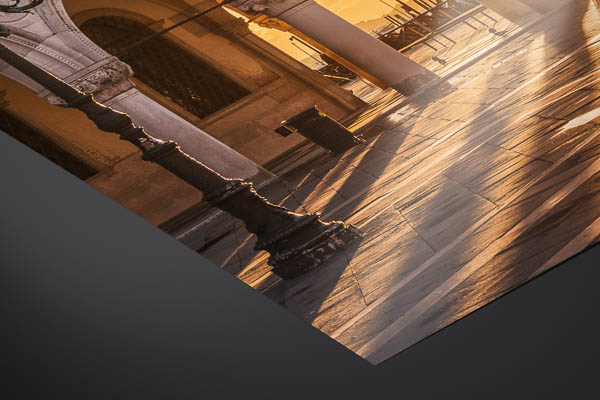 Fine Art Print - Sunrise at the San Marco square in Venice