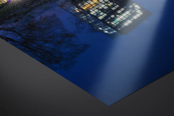 Fine Art Print | Castle of Osaka at night