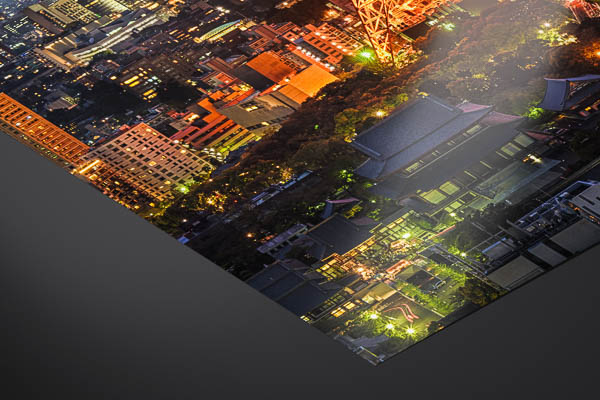 Fine Art Print | Night skyline of Tokyo